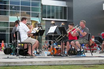 Performing with the Austin Symphony Brass Quintet, 8/11/2013 (Concerts in the Park)

