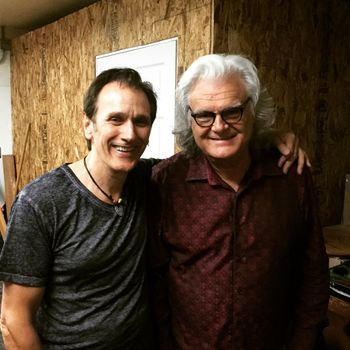 With Ricky Skaggs at Dosey Doe's in Houston
