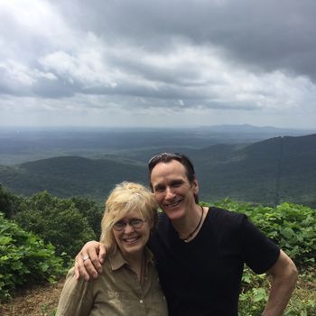 With Pam Rose in Georgia!
