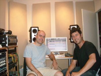 Sound engineer Christian Kaufmann
