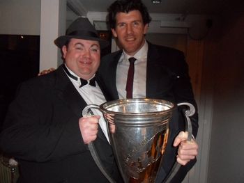 with Irish and Leinster Rugby Star, Shane Horgan
