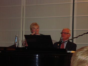 Sitting in with Antonio at the Jolly Hotel, Naples Italy - He was so sweet - he wouldn't let me leave! ;-) (October 2008)
