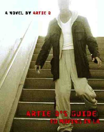 Book cover art: "Artie Q's Guide to Moving in LA" by Gabriel Koneta
