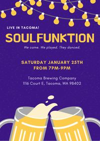 Soulfunktion LIVE at Tacoma Brewing Co.