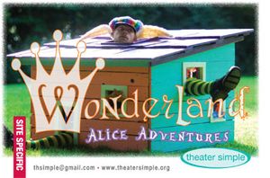 An all-ages, all-terrain, site-specific theatrical adventure springing from Lewis Carroll's 'Alice' stories. 