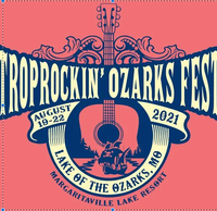 C Dale & Rhea at TropRockin' Ozarks Fest