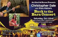 Back to the Barn Concert w/Christopher Dale