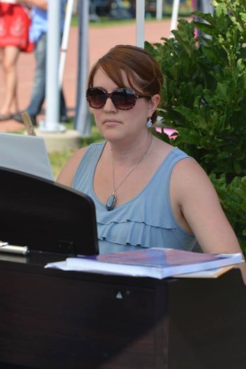 Stacy Fehr Regehr, piano, performing with Arbor at Summerset Festival of the Arts at UW-Baraboo.
