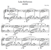 Music Sheet "Lake Reflection" “湖光倒影” 鋼琴樂譜