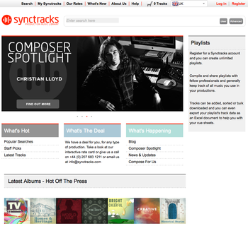 Synctracks - Featured Composer
