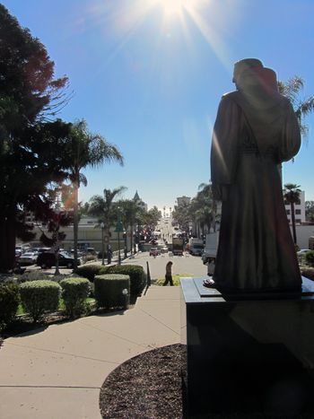 Father Serra established Mission San Buenaventura on Easter Sunday 1782.
