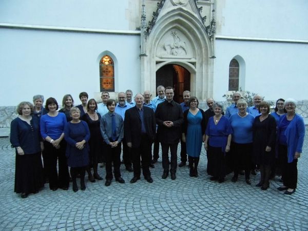 Cantamus at St Martin's Church in Bled, Slovenia - June 2016