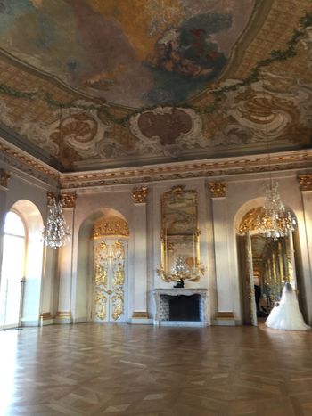 The Gold Room - Charlottenburg Palace [ there were many wedding photo shoots there that day !! ]
