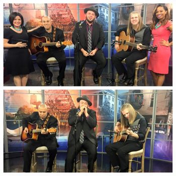 Performing on ABC channel 24 in Memphis
