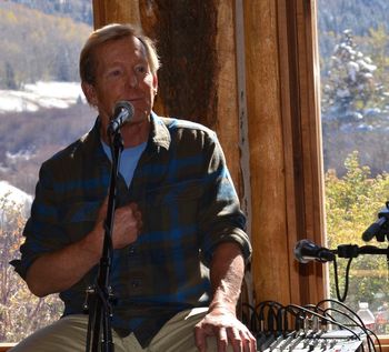Tom Crum as guest of the Pine Creek Cookhouse  Event
