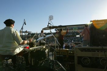Opening For BB King at Grizzly Stadium
