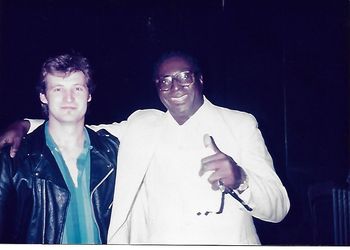 Me and Albert King 1986
