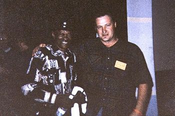Me and Gatemouth Brown about 1996

