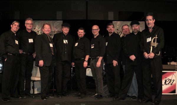 from left to right; Joey Colorusso, Russ Scanlon, Hank Hehmosth, John Mills, Chris Afflerbaugh, Rob Kazenel, Jake Lampe, Eric Johnson, Mike Mordecai and Rich Haering