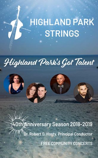 Highland Park's Got Talent
Highland Park Strings 40th Anniversary Season!
