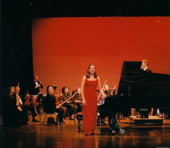 Susan Merdinger solos with the Rockland Symphony
