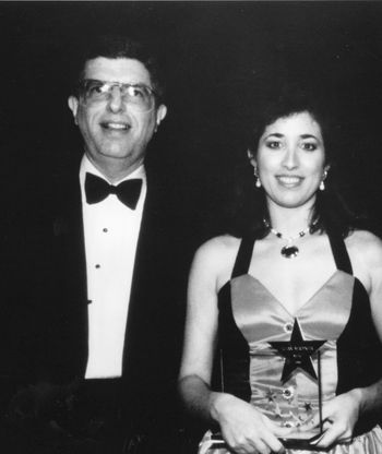 Susan with Marvin Hamlisch
