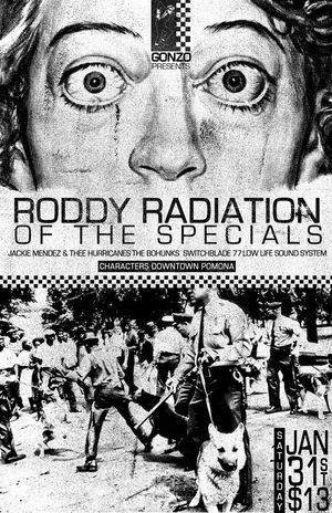 Roddy Radiation of the Specials | Characters Downtown Pamona