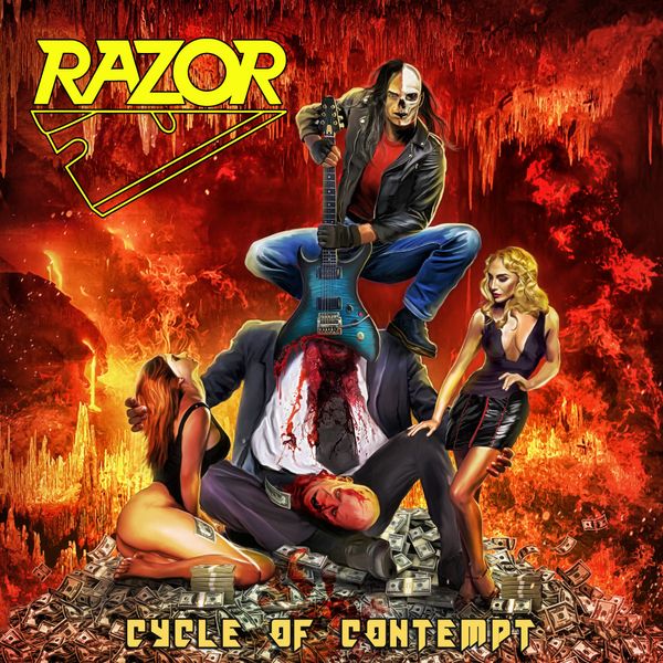 Now available for pre-order from Relapse Records:
View the new lyric video for the first song on the album here:

https://orcd.co/razor-cycleofcontempt

Full worldwide release on September 23 2022!