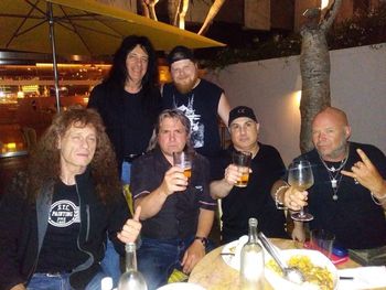 With our friends Exciter
