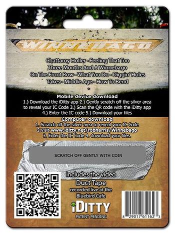 iDitty Download Card (back)
