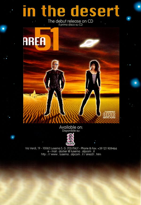 Area 51 "In the Desert" Poster