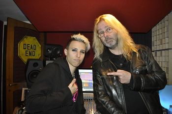 with Helly (drums on "Book A", "Season 2", live)
