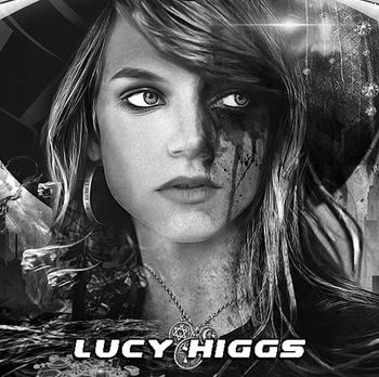 Lucy Higgs as seen on "Season 2"'s album cover, after taking the Three Ordeals. Lucy is the teenage niece of Jack Heisenberg. She is petite with blonde hair and very beautiful. When Laura dies of cancer, Lucy becomes very close to Jack, but when her own parents are killed in a car crash, anger starts to build up. Jack adopts her, but she blames him for her parents’ deaths. She directs all her anger, hate and frustration to Jack. The relationship falls apart. Lucy takes refuge in religion and joins a dark and fanatical Christian sect led by a mysterious figure only known as the “King in Purple”. A final argument erupts at the table while dining, and Lucy pours out all of her anger towards Jack. Lucy runs away and permanently joins the cult, becoming obsessed with the idea of avenging her family's death.
