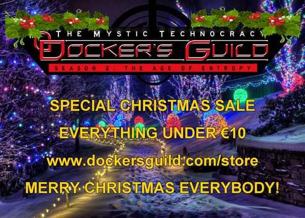 Docker's Guild Christmas sale banner