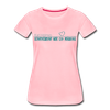 Deserves to be Loved Women's Pink Fitted T-Shirt