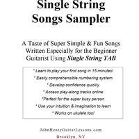 Single String Songs Sampler eBook
