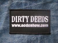 Dirty Deeds cloth patch