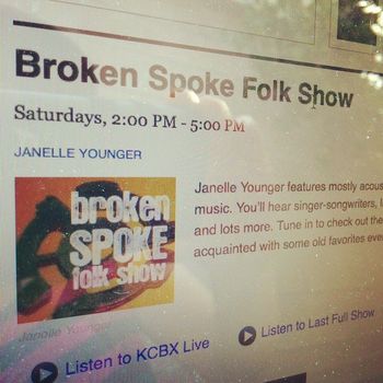 Broken Spoke Folk Show - KCBX
