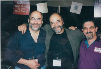 With Peter Erskine and Peter Golombek
