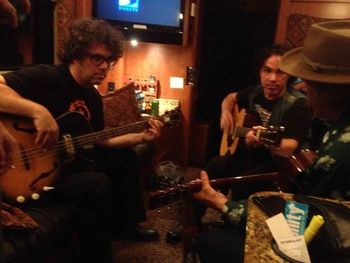 Bus jam With Donavon and John Oates.
