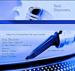 The great Mick O'Donnell's SOUL DISCOVERY 
radio interview.