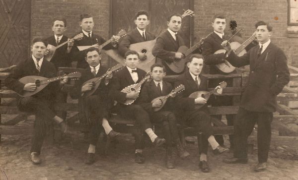 The original Ger Mandolin Orchestra, circa 1920s-30s