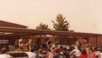 Andy rocking some RUSH at South Meck HS circa 1985
