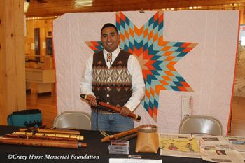 Artist-in-Residence, Indian Museum of North America @ Crazy Horse Memorial, Black Hills, South Dakota, October 2015
