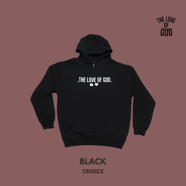 BLACK HOODIE (LOVE OF GOD)
