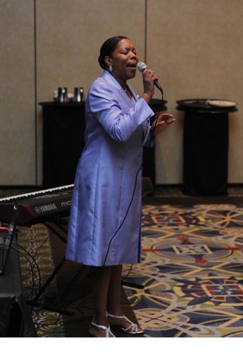 Singing at Omni Hotel 2015

