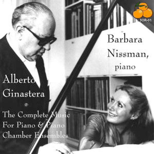 The complete solo piano works plus the complete piano/chamber works are offered in a 2 CD collection. Also participating in these recordings are the cellist Aurora Natola-Ginastera, violinist Ruben Gonzalez and the Laurentian String Quartet.
Also available for download. Click on picture to go to I-Tunes.