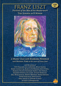 Franz Liszt: Portrait of the Man & his Masterwork- The Sonata in B minor 3OR-21 ( 2 DVD set) 