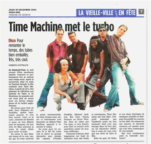 Tribune de Genève - December 2004