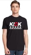 KICK T Shirt Black w Full Color Logo